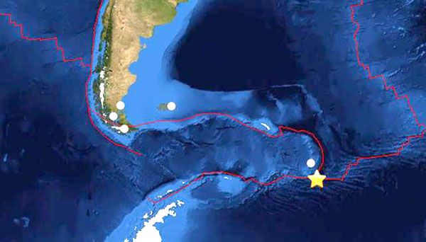 Sismo De Grados Sacudi A La Ant Rtida Y Las Islas S Ndwich Del Sur